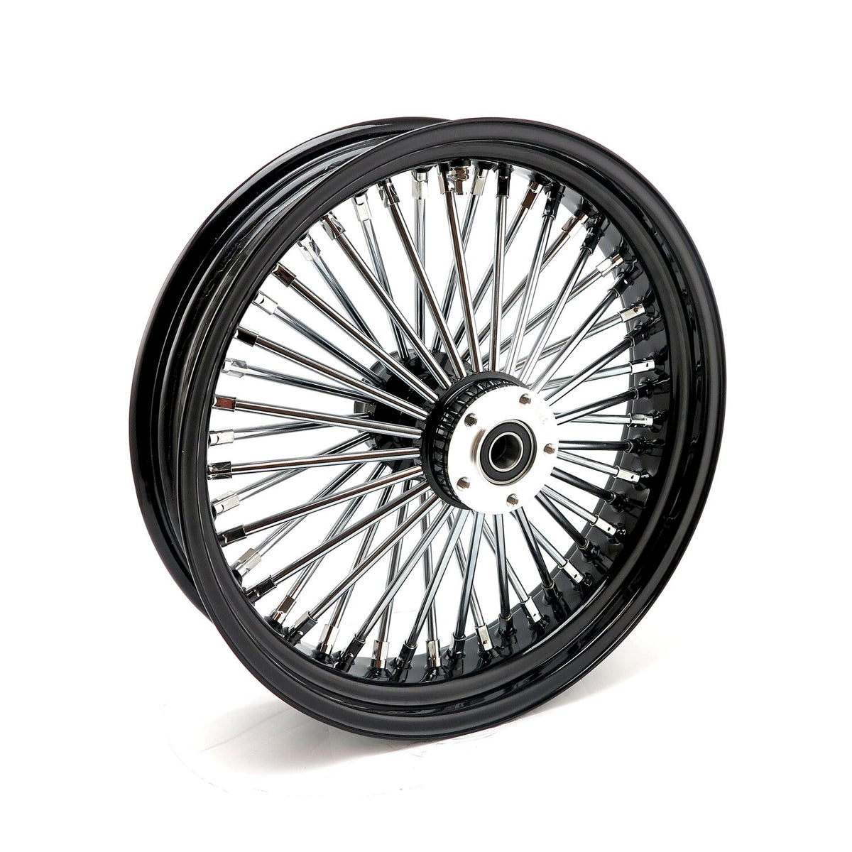 MCS radial 48 fat spoke rear wheel 4.25 x 18 black