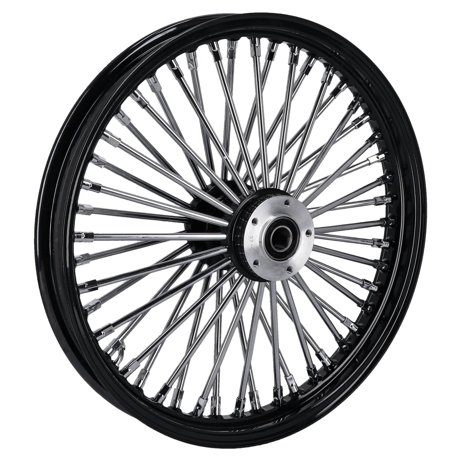 MCS radial 48 fat spoke front wheel 2.15 x 19 SF black