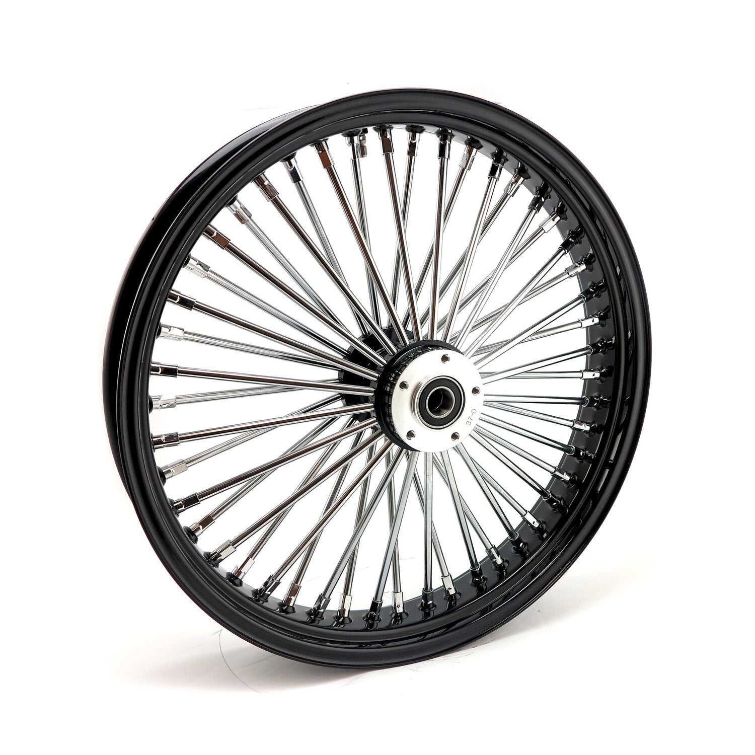 MCS radial 48 fat spoke front wheel 3.50 x 21 SF black