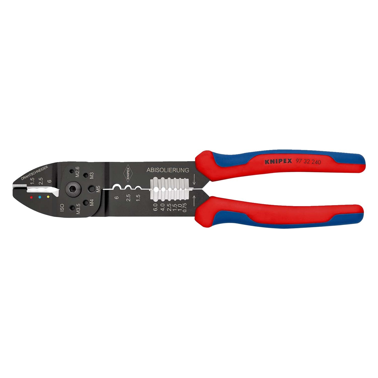 Knipex crimping pliers - 240mm long 300 gram