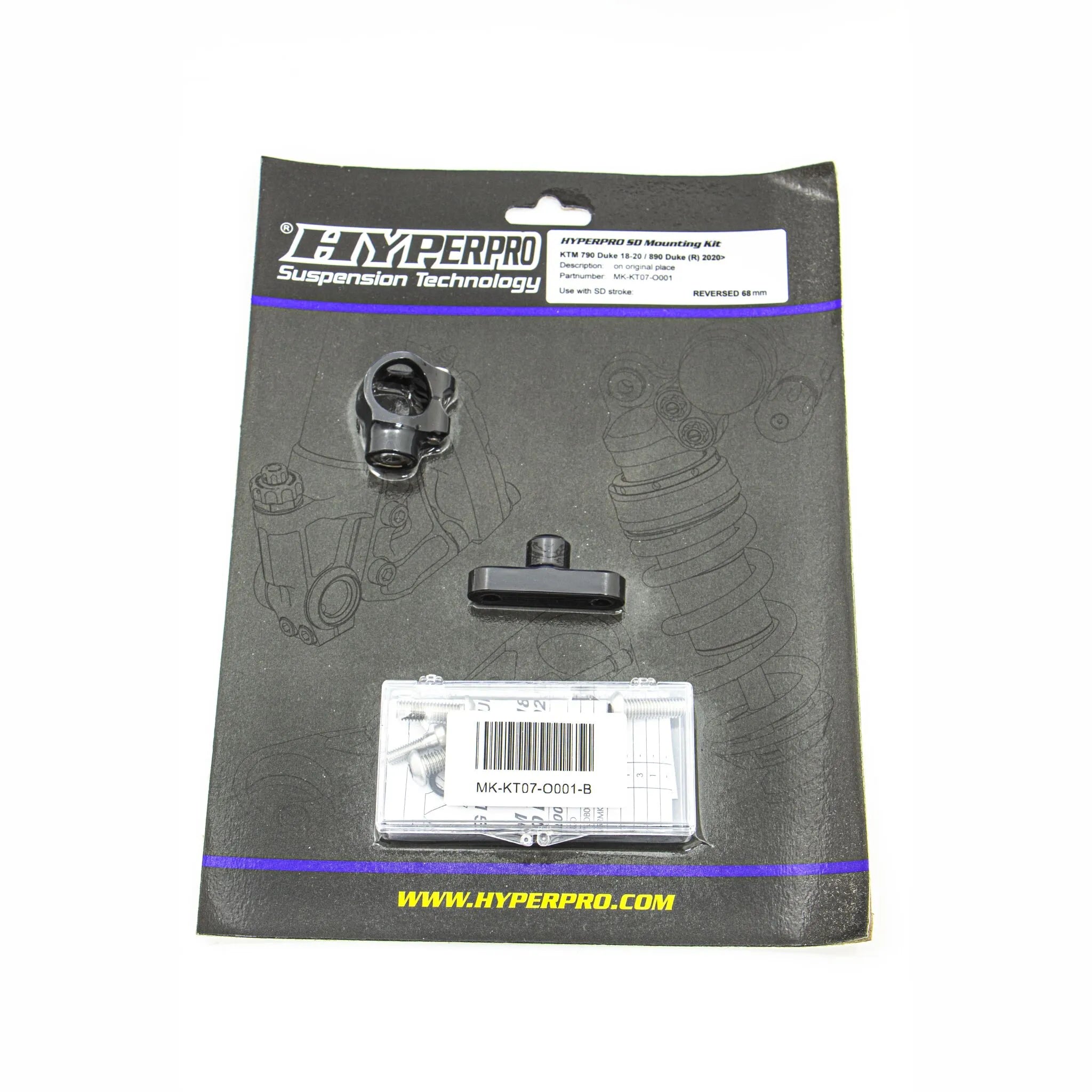 Hyperpro Steering Damper Mounting Kit