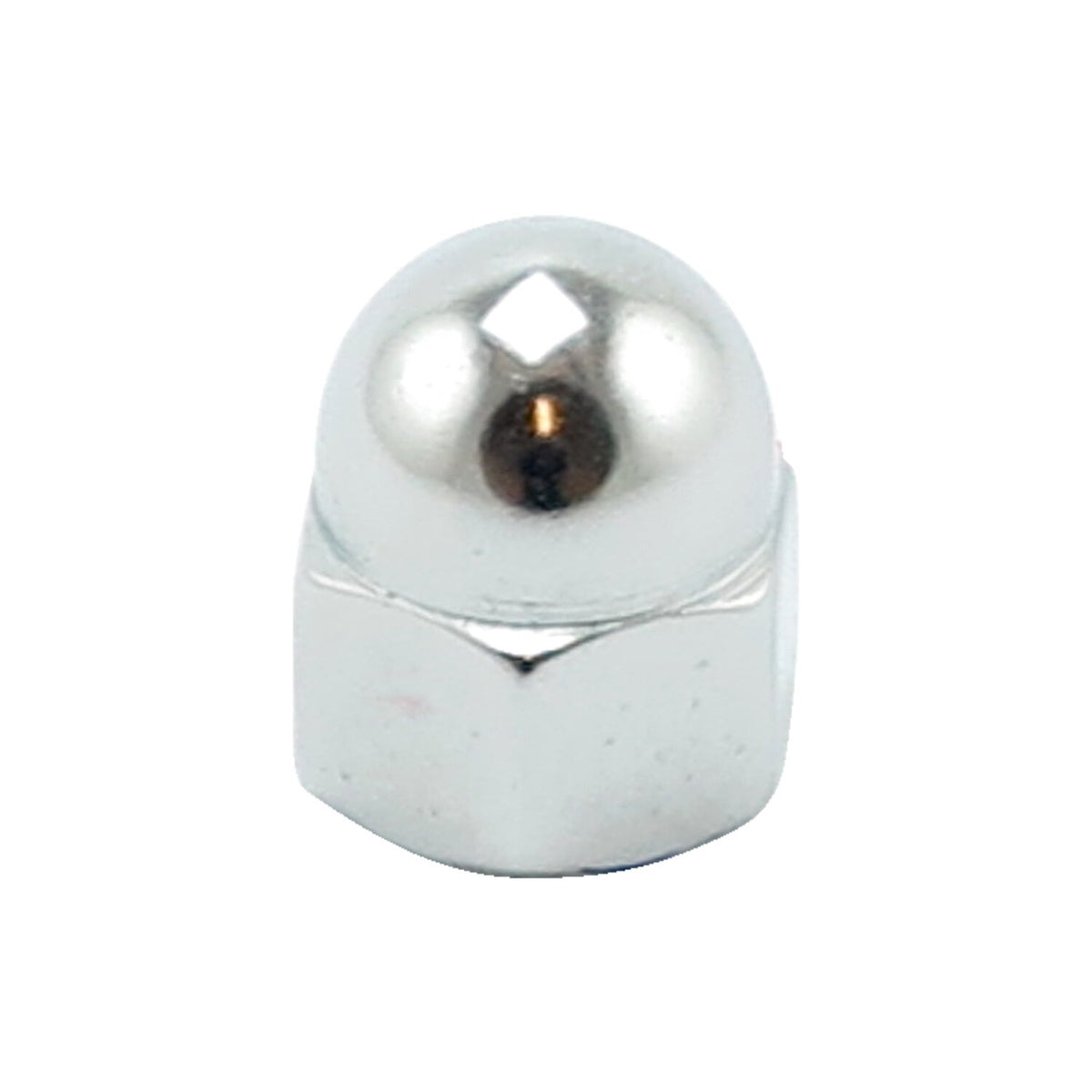 Colony M8 x 1.25 acorn nuts chrome - Low Crown