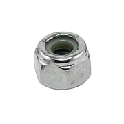 Colony 10-32 nylon insert lock nuts chrome