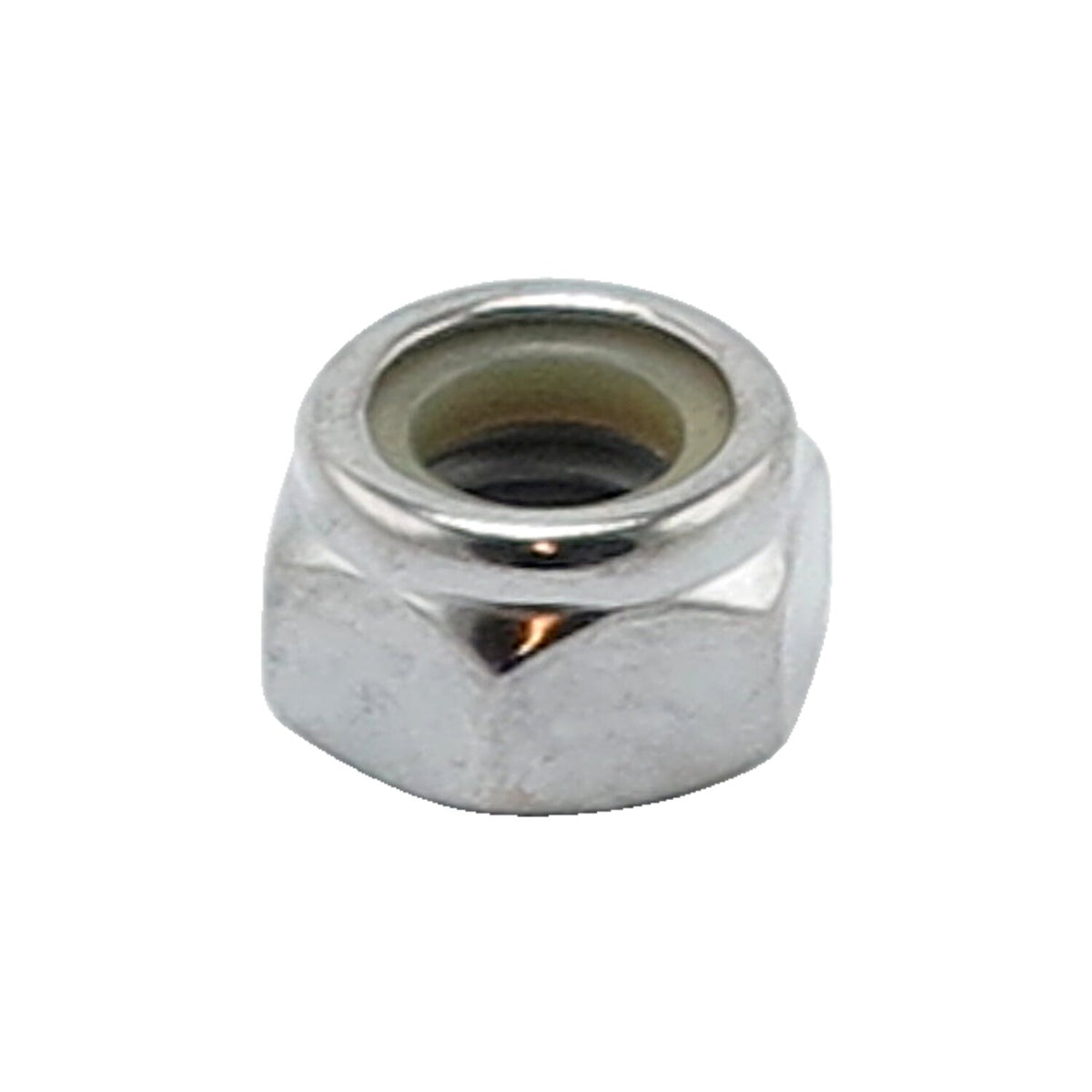 Colony M12 x 1.75 Nylon insert lock nuts - Chrome