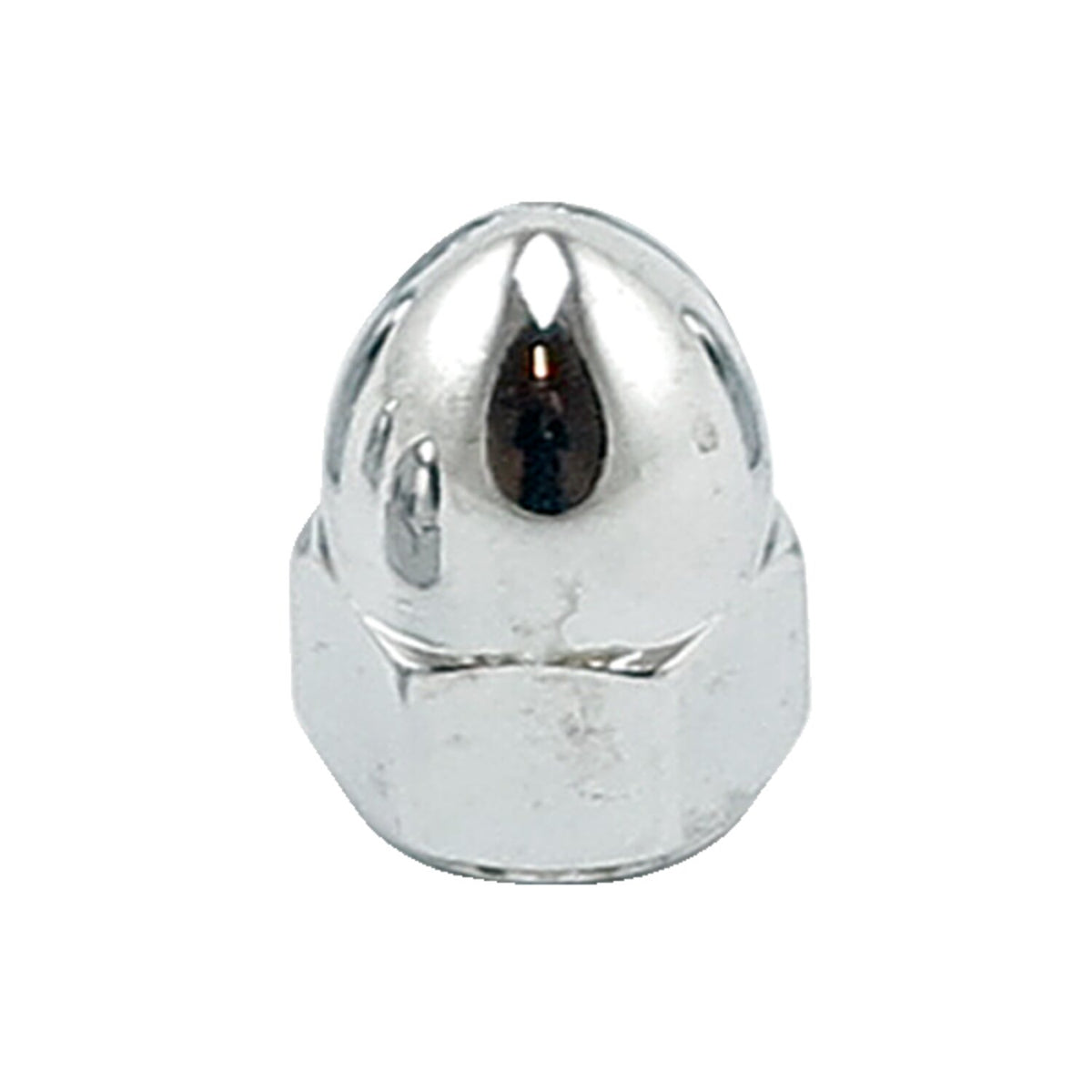 Colony 1/4-28 acorn nuts chrome - High Crown