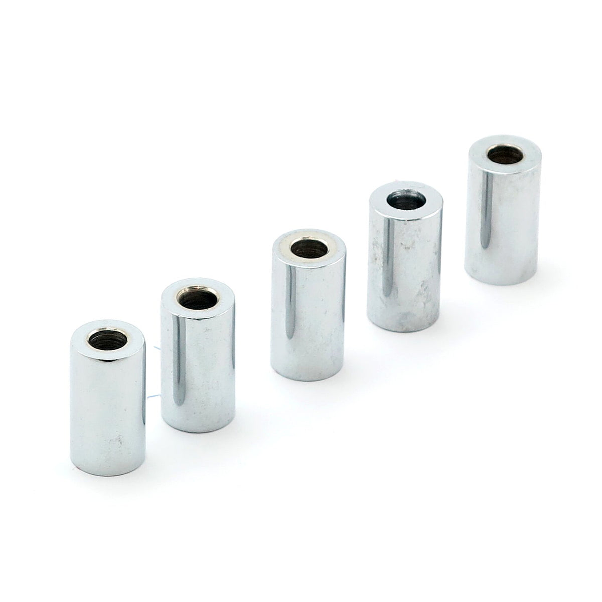Colony 1/4 x 1-1/4 chrome spacers