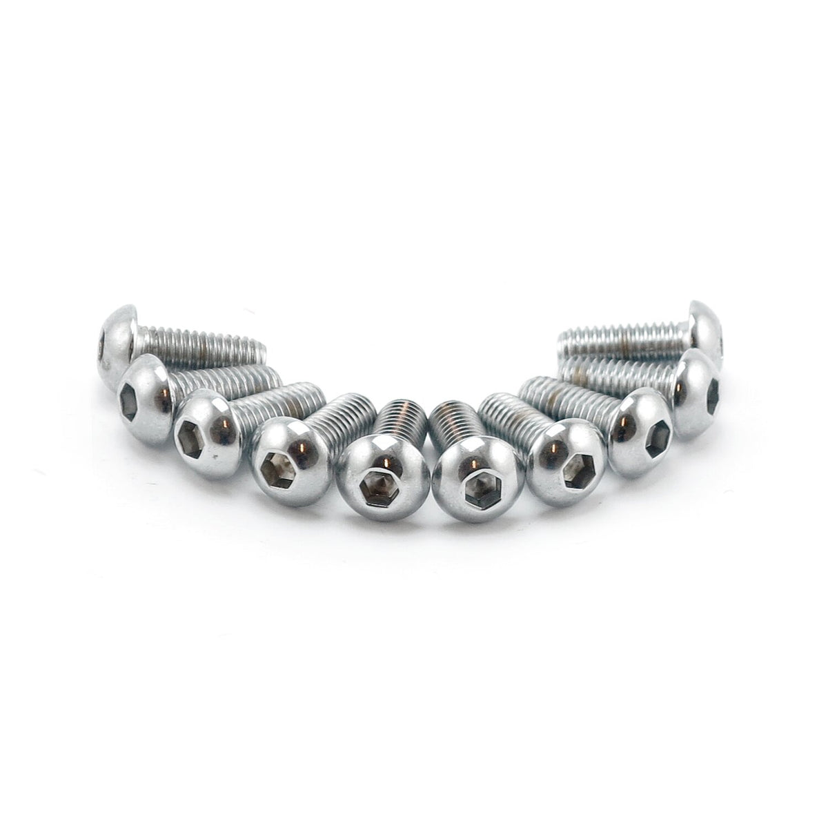 Colony 6mm x 50mm button head allen bolts chrome