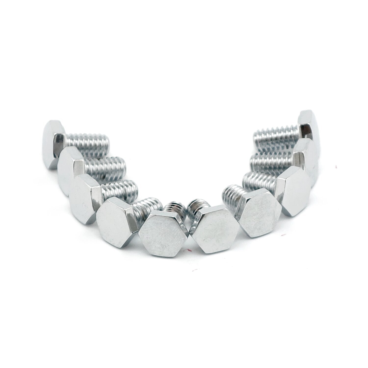 Colony 1/4-20 x 2-3/4 hex head bolts chrome