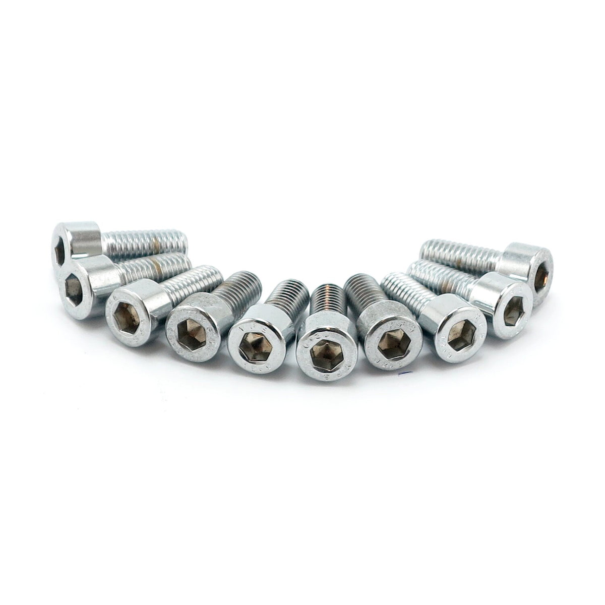 Colony 6mm x 30mm allen bolts polished chrome