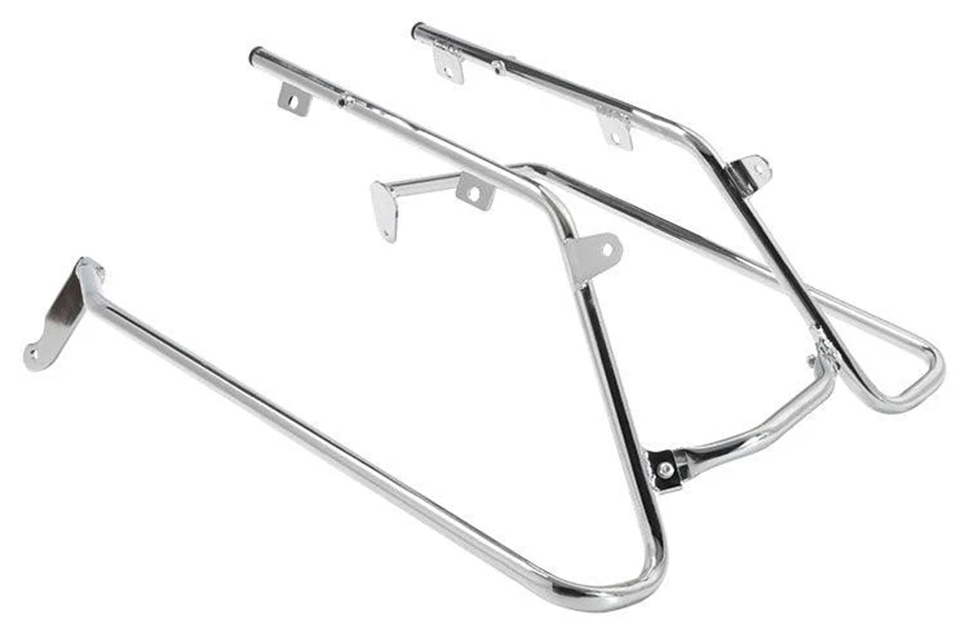 Zodiac Hard Bag Saddlebag Brackets for Softail – Luggage
