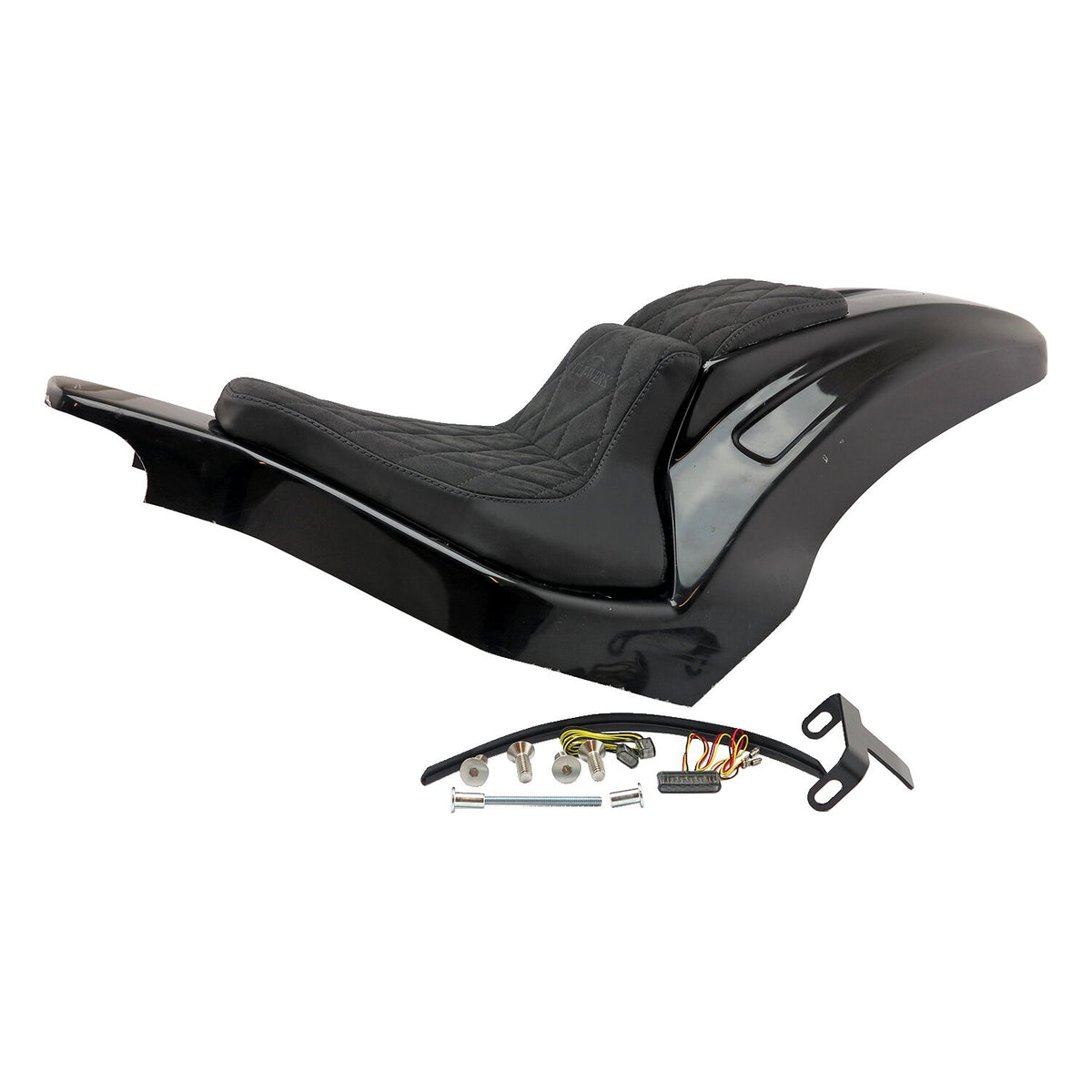 Cult-Werk Softail wide fender kit 'Racing' - 2-up seat