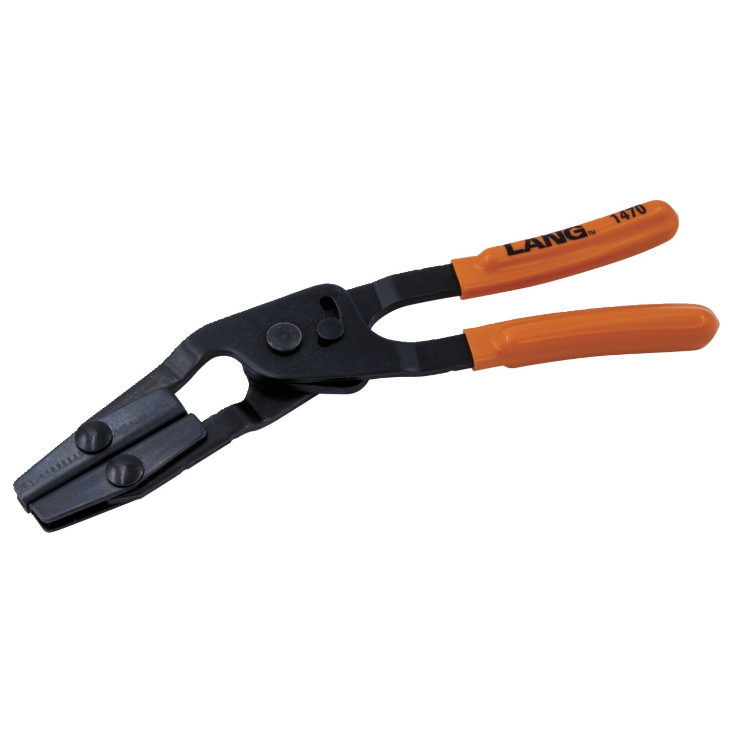 Lang Tools angled hose pinch-off pliers - Medium