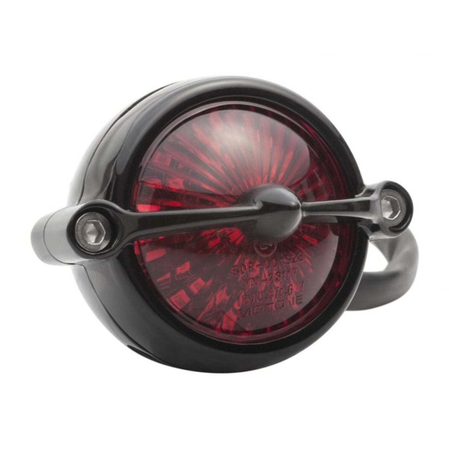 Motone Bel Air LED taillight - Black no bracket - ECE