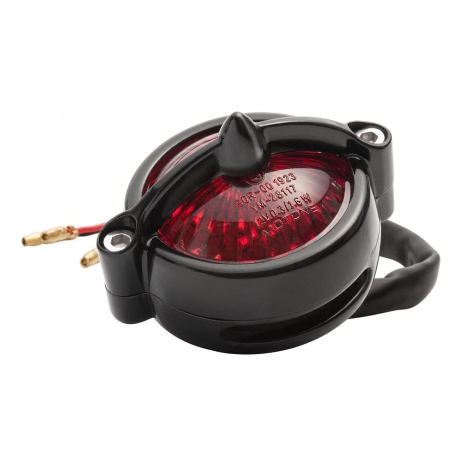 Motone Bel Air LED taillight - Black no bracket - ECE