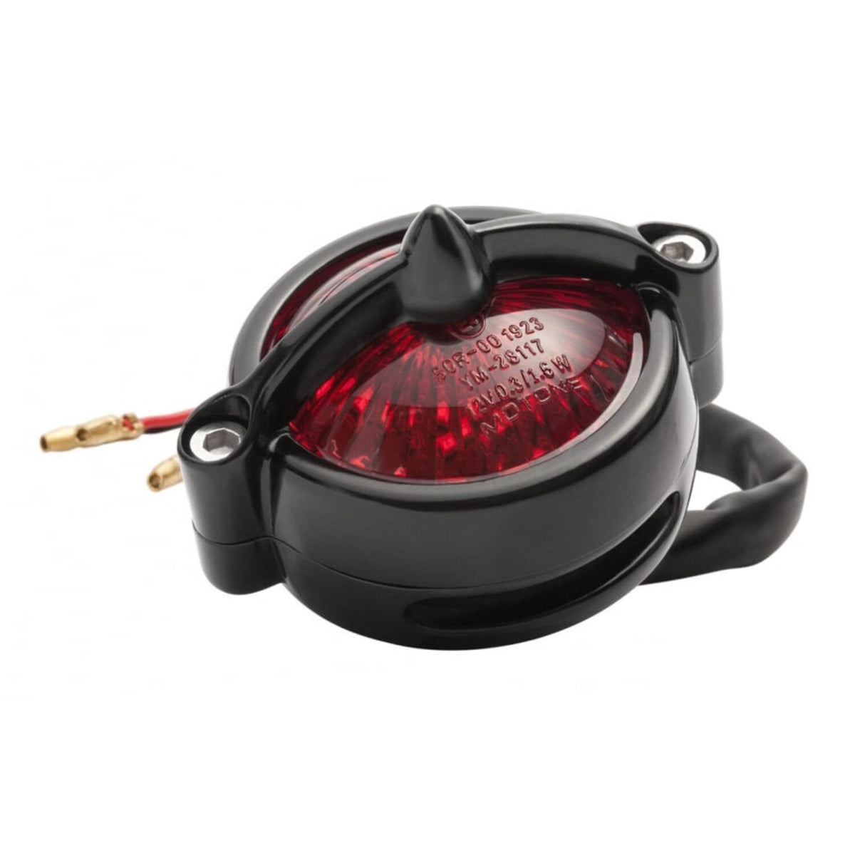 Motone Bel Air LED taillight - Black no bracket - ECE