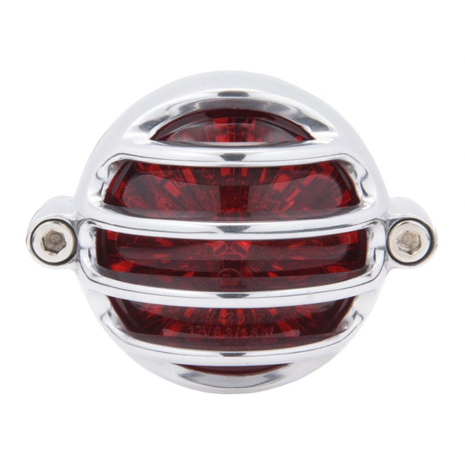 Motone Lecter LED taillight - Polished no bracket - ECE