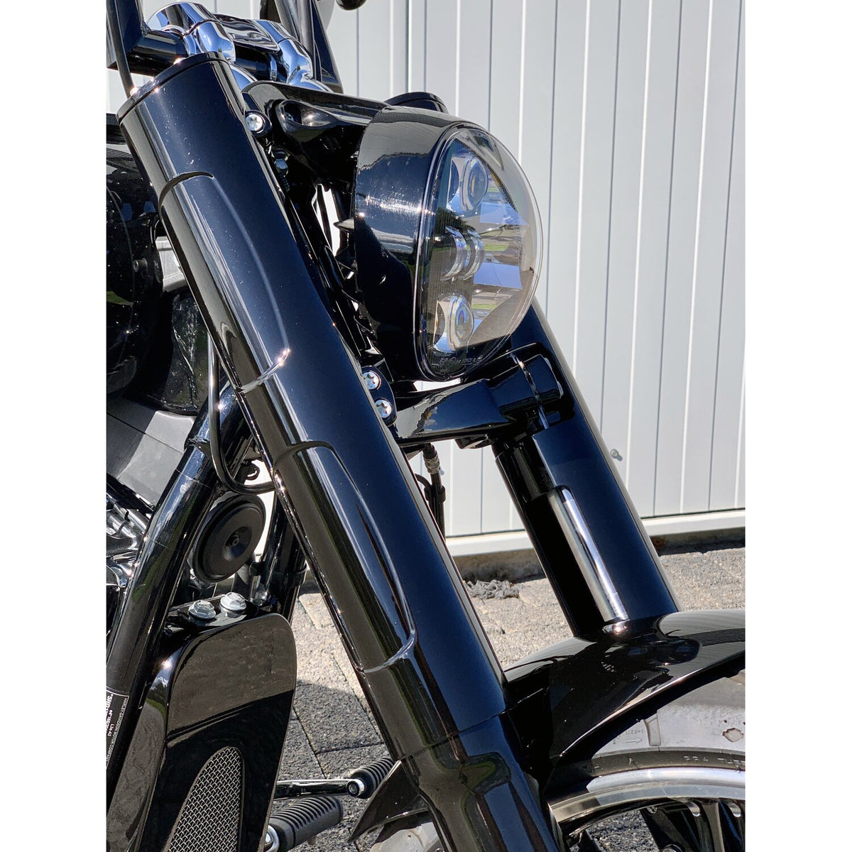 Kodlin M8 Breakout front end cover kit - Black