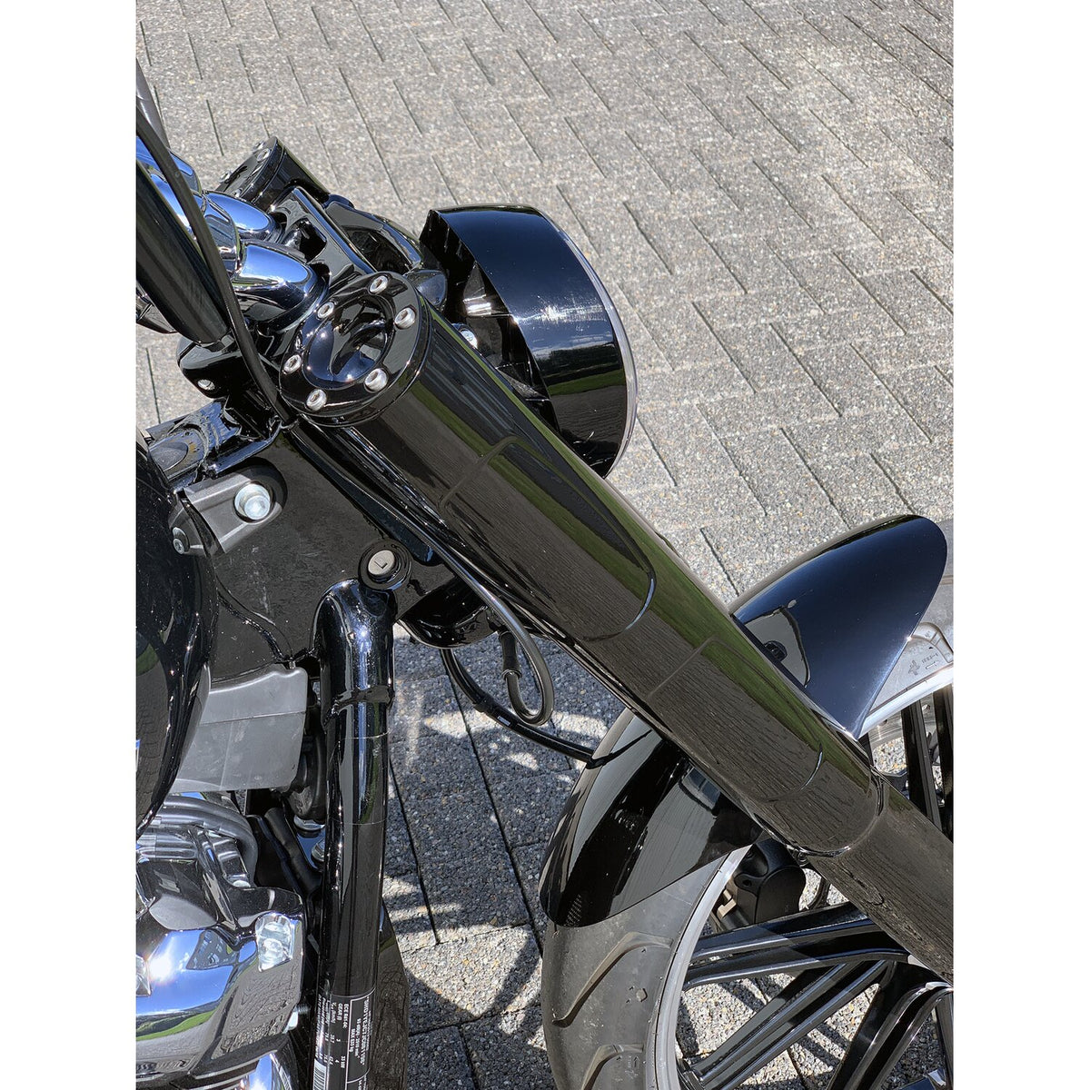 Kodlin M8 Breakout front end cover kit - Black