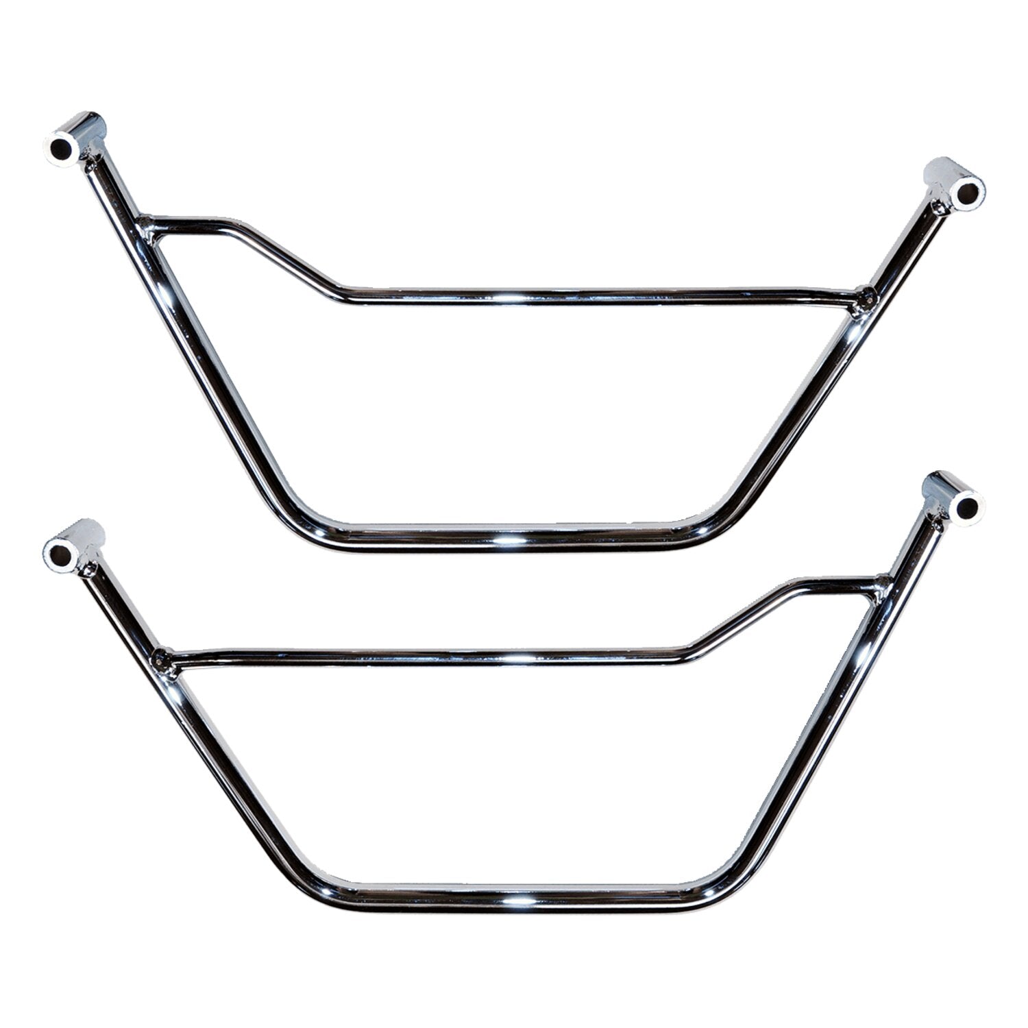 Longride saddlebag holder chrome
