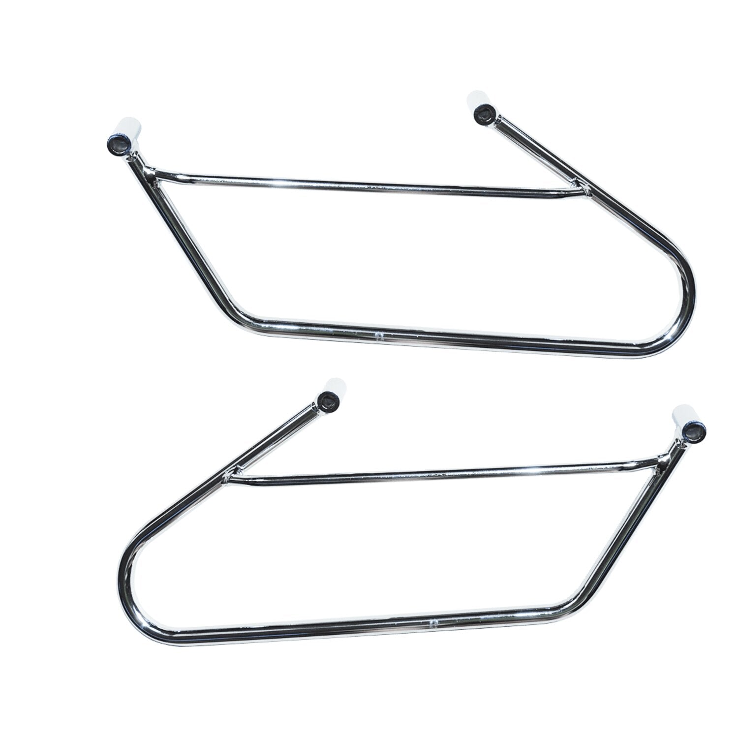 Longride saddlebag holder chrome