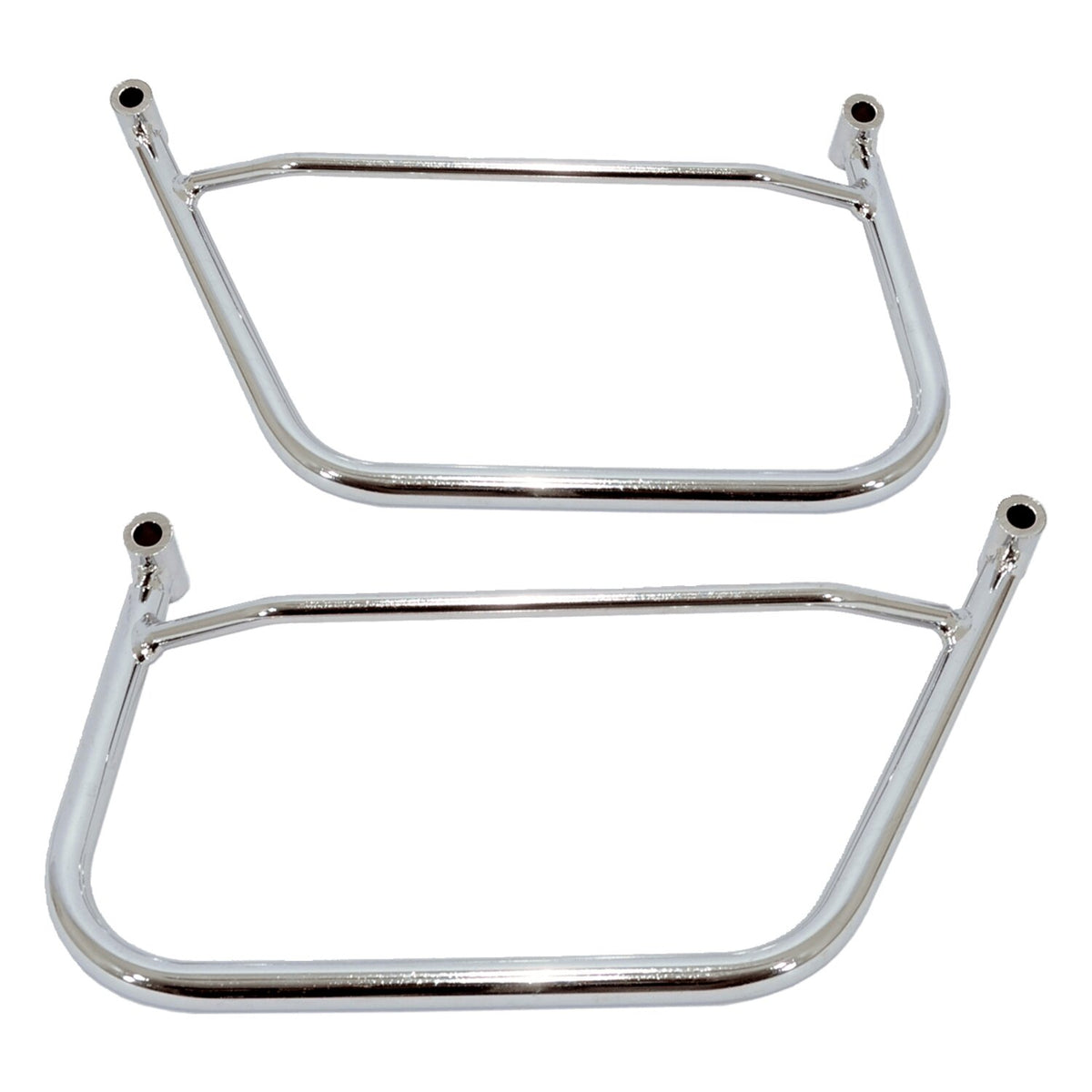 Longride saddlebag holder chrome