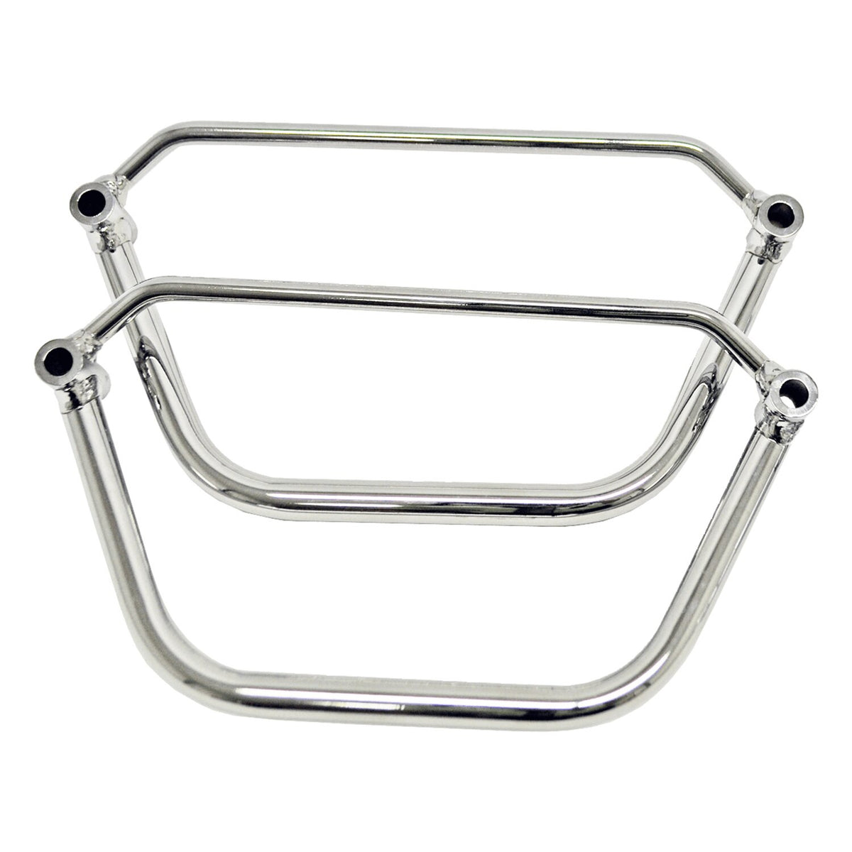 Longride saddlebag holder chrome
