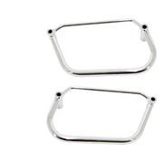 Longride saddlebag holder chrome