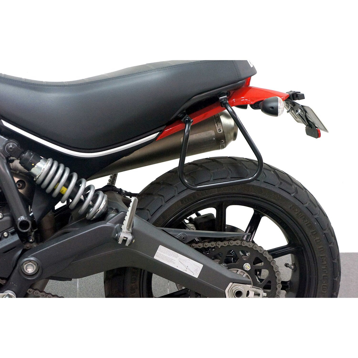 Longride saddlebag holder black