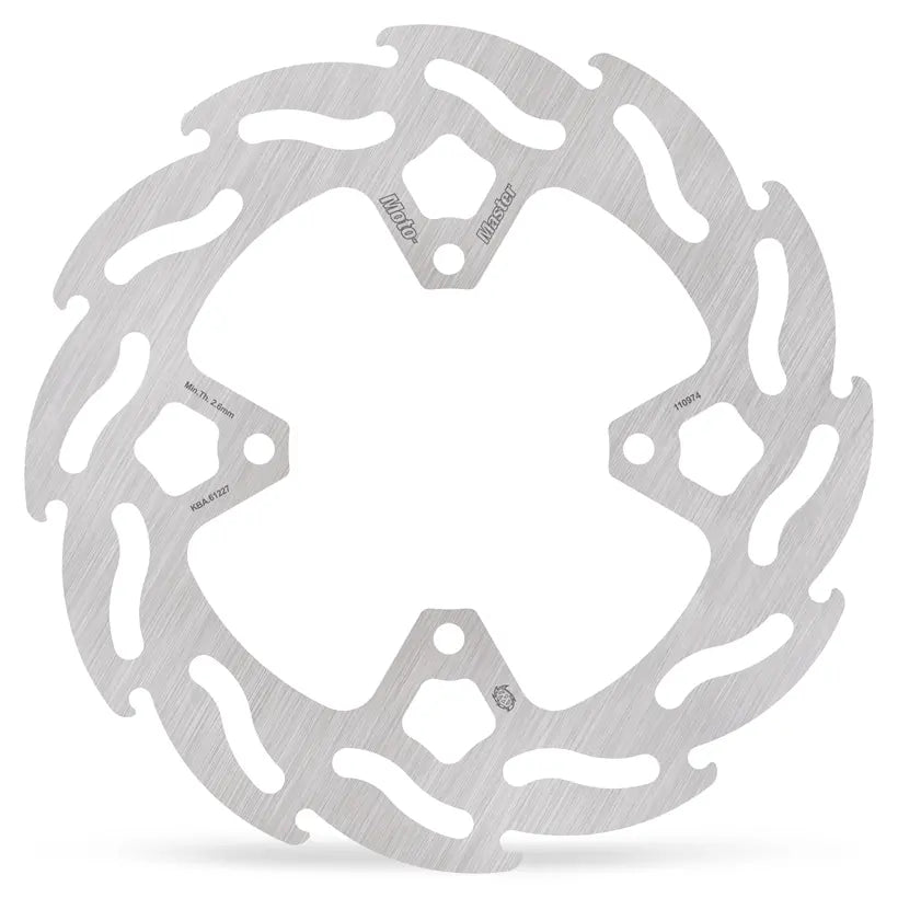 Moto-master Flame Series Fixed Brake Rotor - Rear