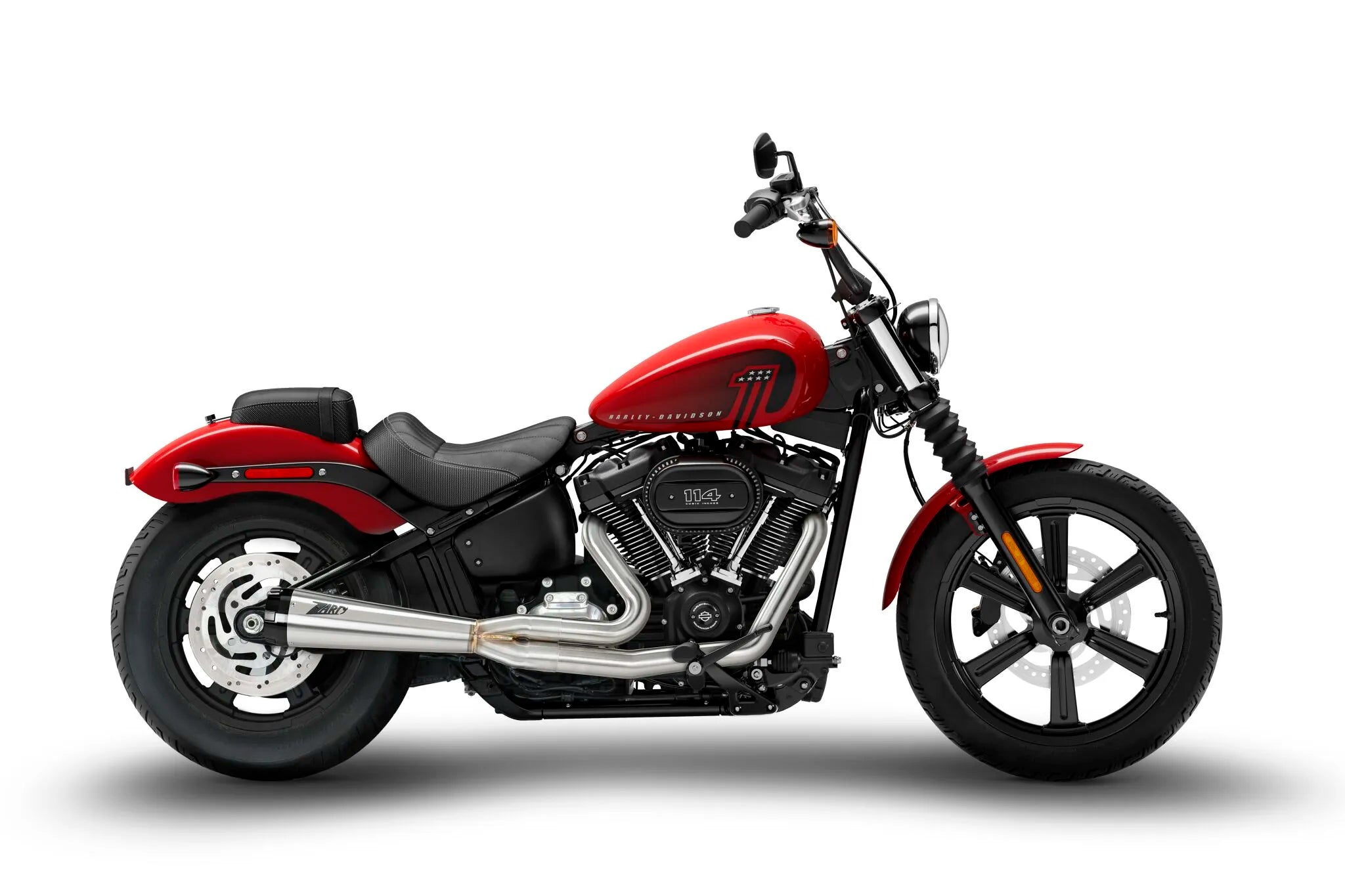 Zard 2:1 Full Exhaust System For H-d Softails