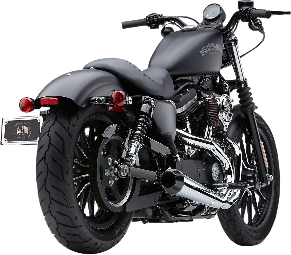 Cobra El Diablo 2:1 Exhaust System - Chrome Finish