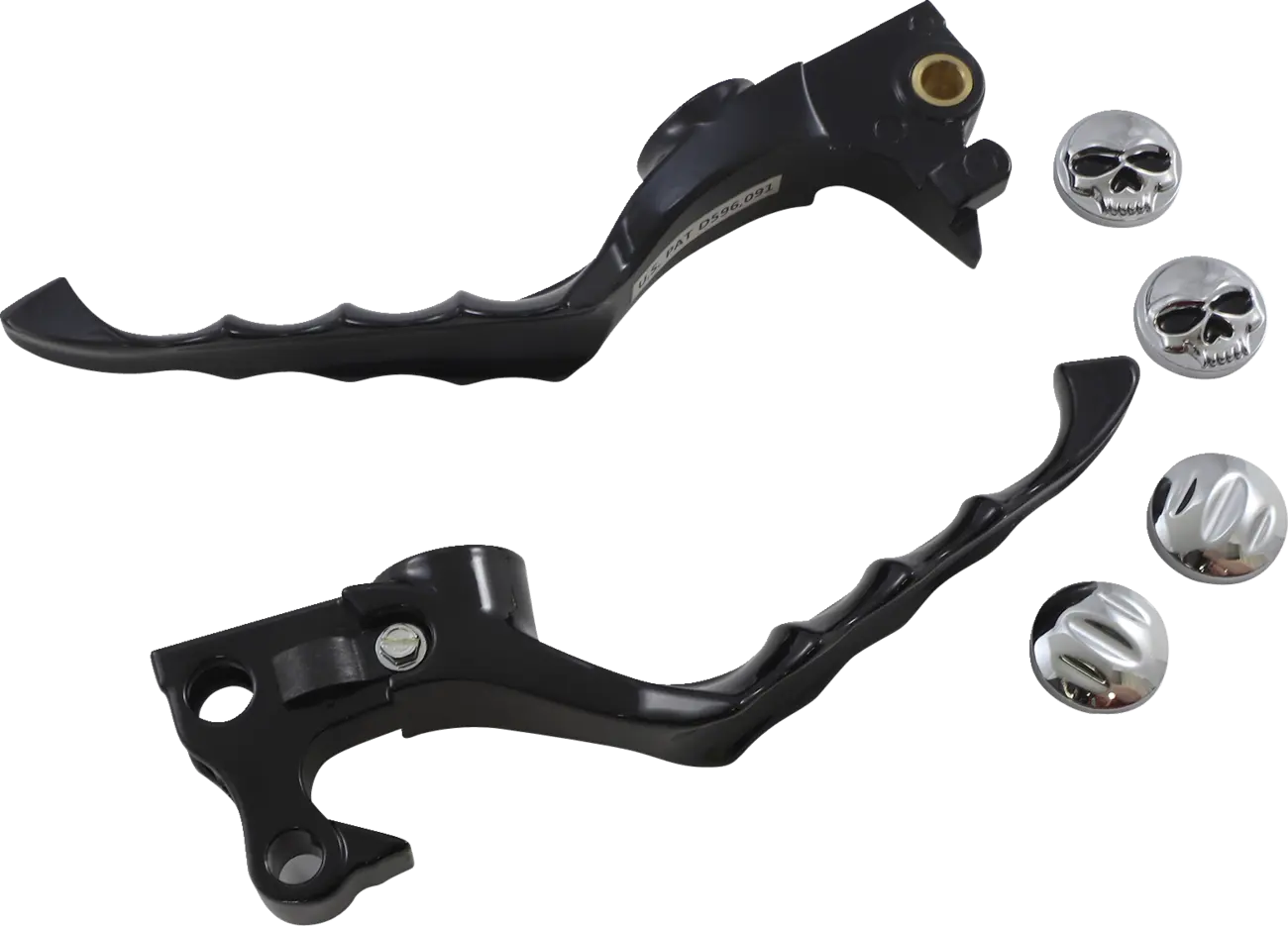 Kuryakyn Zombie Lever Set - Black