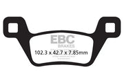 Ebc R Serie Heavy Duty Sintrede Bremseklodser - For