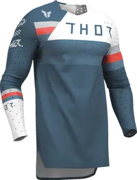 Thor Sportmode League Jersey - Blue/Red/White/Light Gray