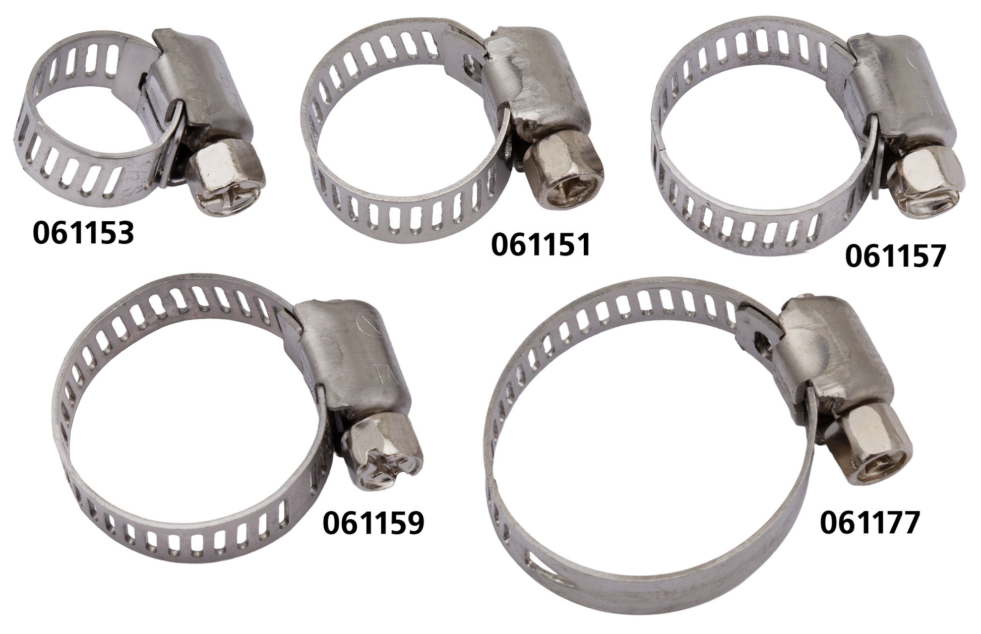 Zodiac Stainless Steel Universal Hose Clamps – Gas- & Oil Tank