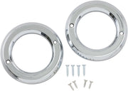 Motor Trike Chrome Fog Light Accent Rings
