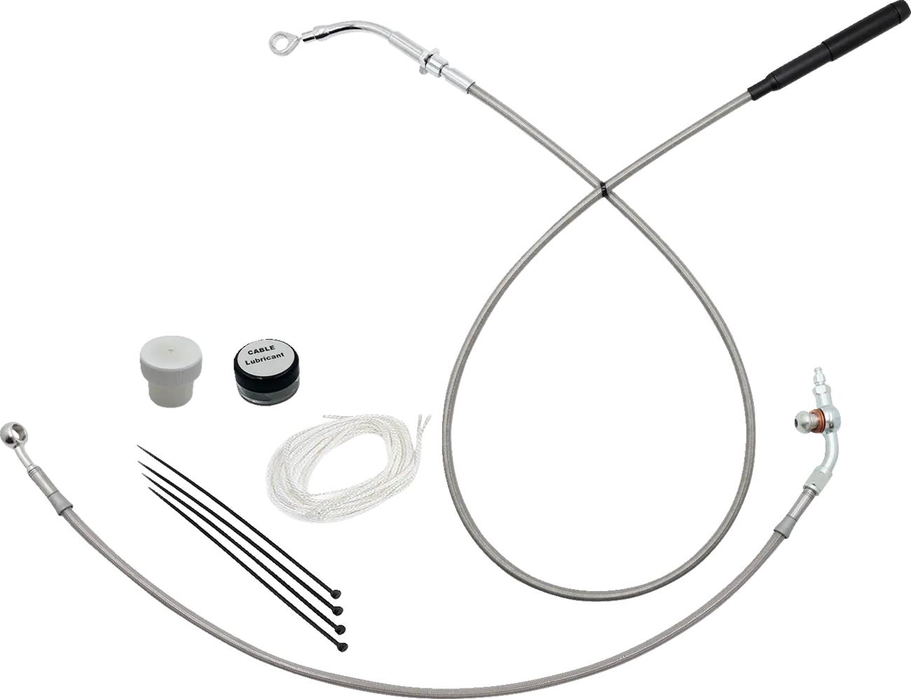 Fat Baggers Inc. EZ Install Handlebar Cable Kit for Ape Hangers