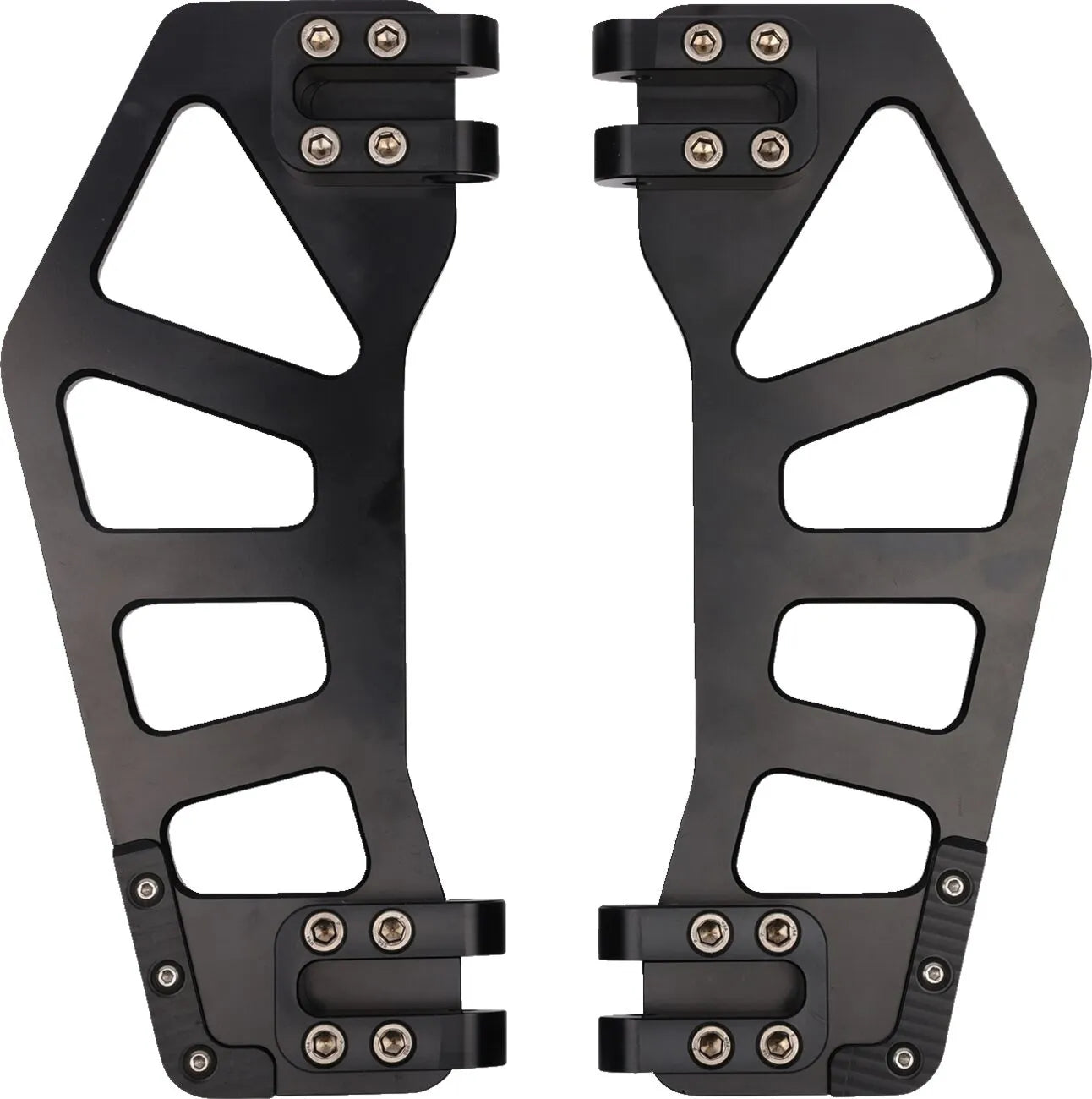 Thrashin Supply Floorboards - Black Anodized