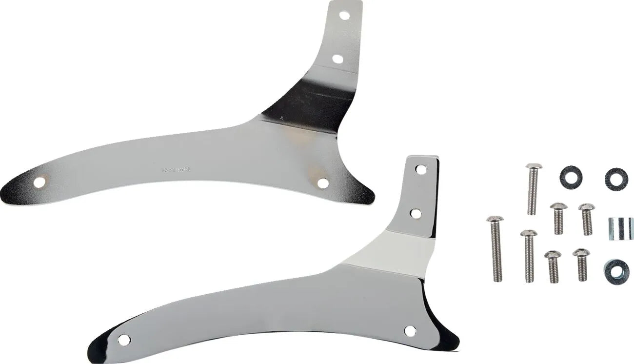Cobra Round Sissy Bar Kit - Chrome Finish