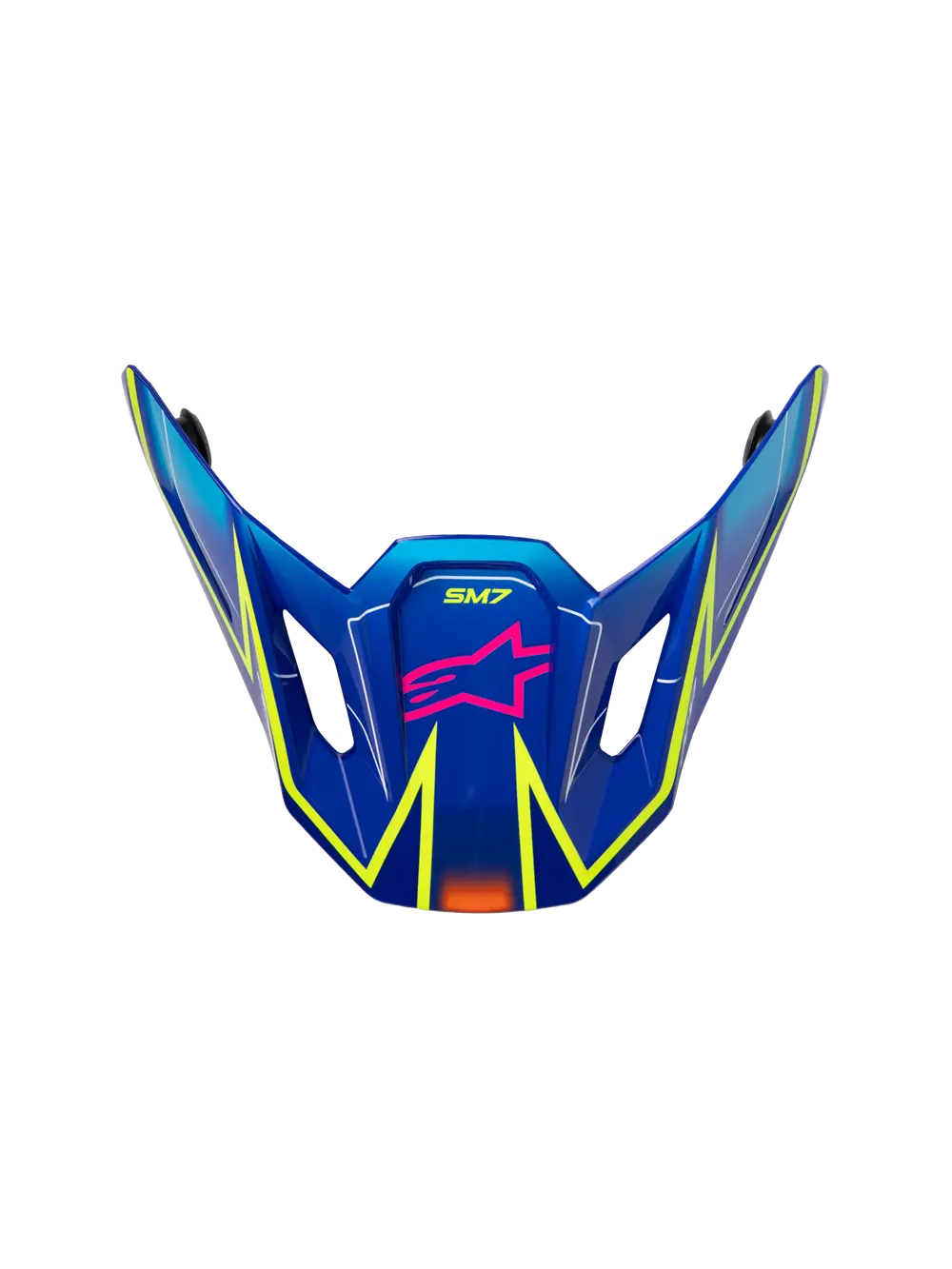Alpinestars S-M7 Cast Helmet Visor Blue/Yellow/Pink