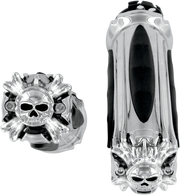 Kuryakyn Zombie Grips - Chrome Motorcycle Grips
