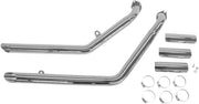Cobra Drag Pipes Udstødningssystem Krom