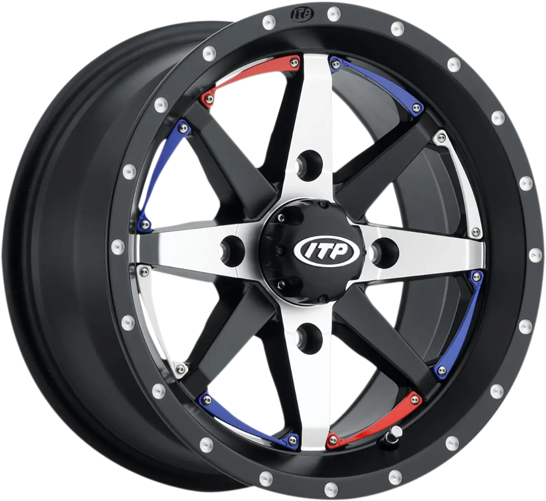 Itp Cyclone Wheel - 14 Inch Black Matte