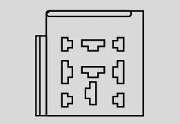 Flosser Relay Socket - 6.3mm Terminal