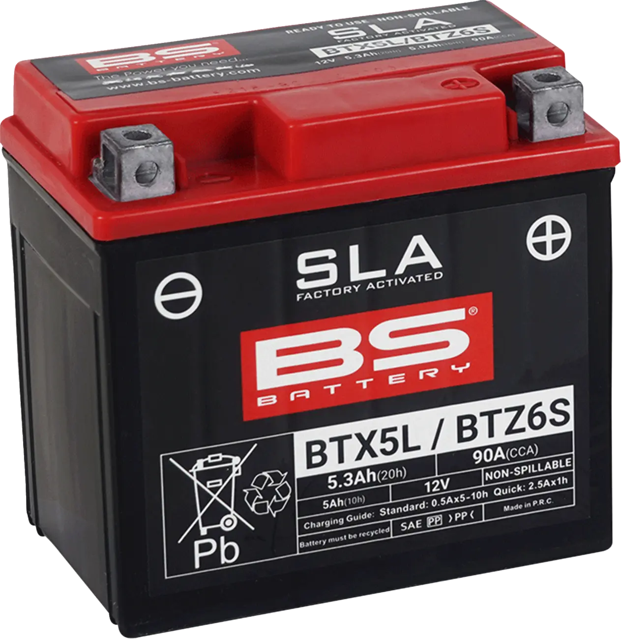 Bs Battery Agm Maintenance-free Battery - 12v 5ah
