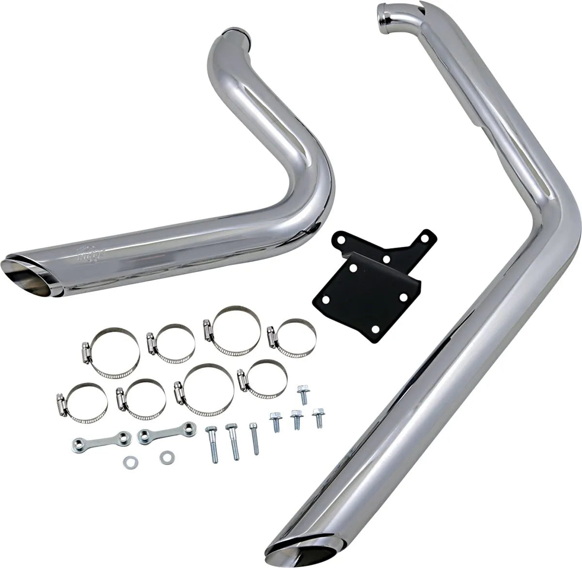 Vance & Hines Shortshots Staggered Exhaust System Chrome