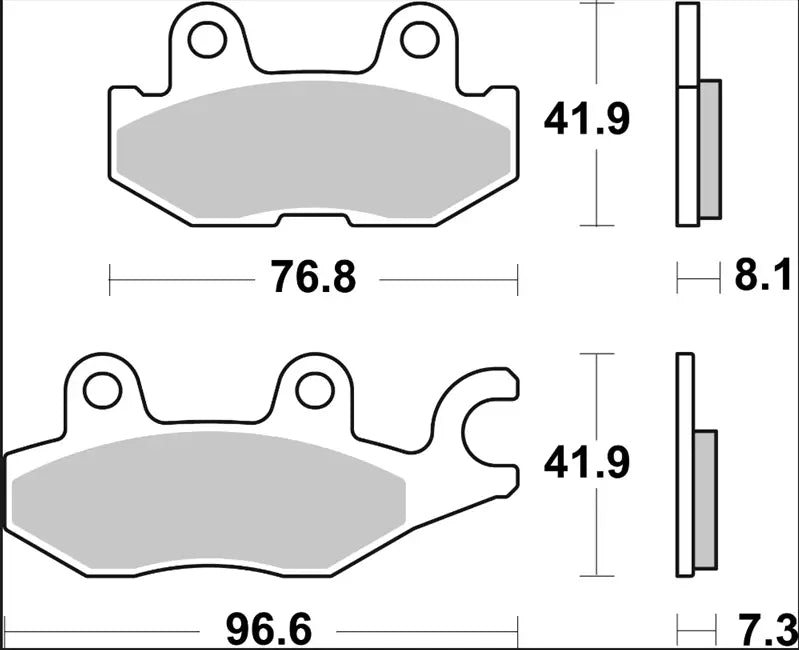 Brembo Sd Sintered Offroad Brake Pads