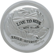 Drag Specialties "Live To Ride" Gas Cap