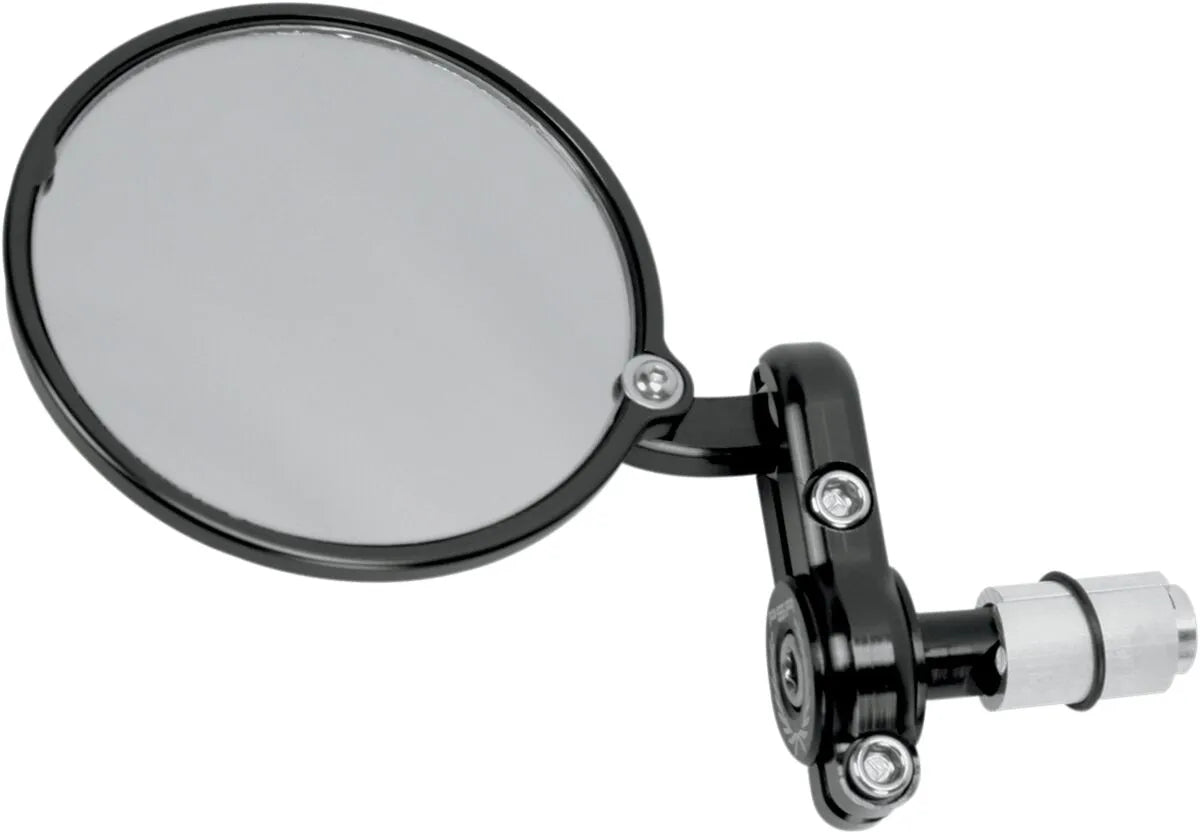 Psr Folding Bar End Mirror 7/8-inch Black