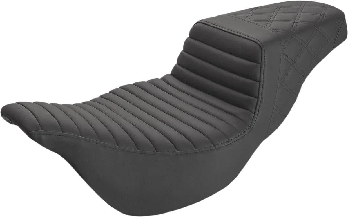 Saddlemen Extended Reach Step-up Seat - For Harley Davidson